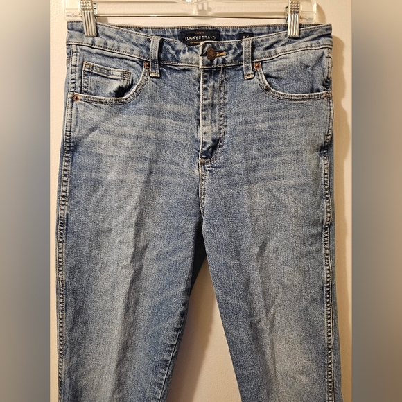 Lucky Brand Jeans High Rise Tomboy Ankle Blue Women's Size 8 - Picture 2 of 15